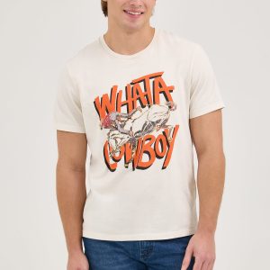 Wrangler® x Whataburger® Cowboy Graphic White T-Shirt