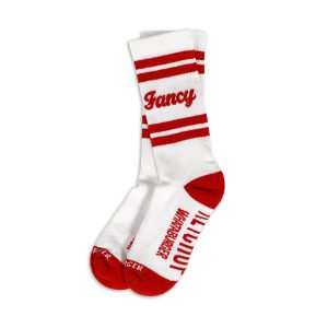 Fancy Ketchup Athletic Socks
